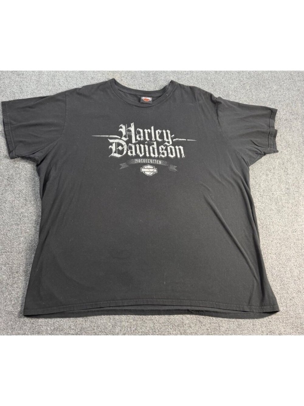 Harley-Davidson Central Texas Black T-Shirt 3X Large Motorcycle Graphic 2012